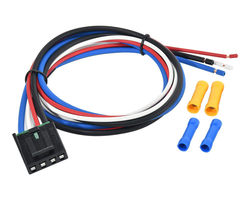 Oyviny Brake Control Pigtail Wiring Harness Fits for Tekonsha,Reese and Draw-Tite Trailer Brake Controller Side Plug 31-Inches