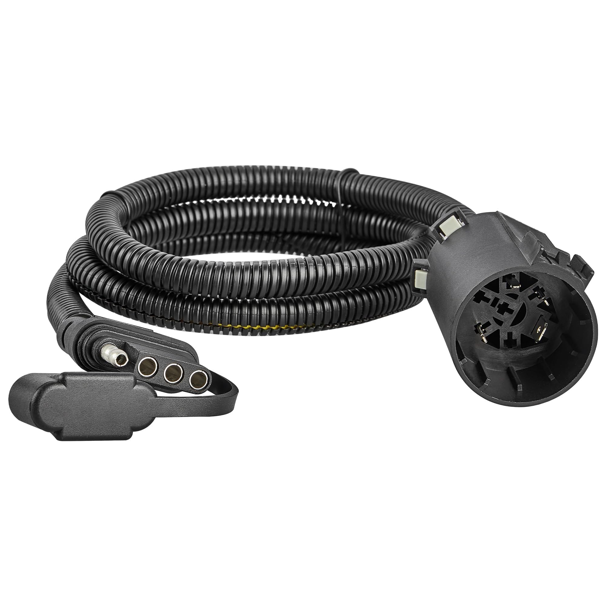 Oyviny USCAR 7-Pin to 4-Pin Trailer Wiring Harness for 2011-2021 Jeep Grand Cherokee/2001-2013 Chevy Silverado/2001-2007 GMC Sierra, Factory Tow Package and USCAR 7 Way Socket Required
